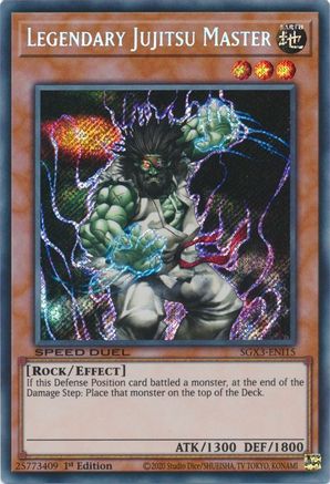 Legendary Jujitsu Master [SGX3-ENI15] Secret Rare - Trinity Hobby