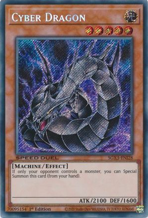 Cyber Dragon [SGX3-ENI28] Secret Rare - Trinity Hobby