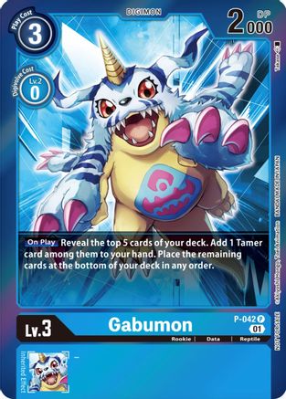 Gabumon [P-042] (Event Pack 4) [Promotional Cards] - Trinity Hobby
