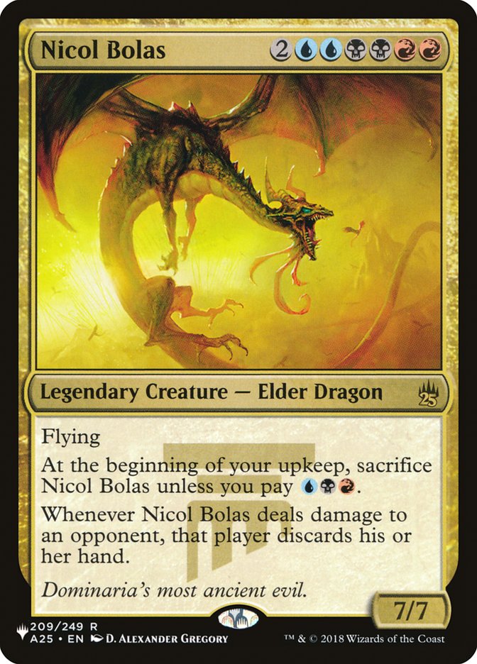 Nicol Bolas [The List] - Trinity Hobby