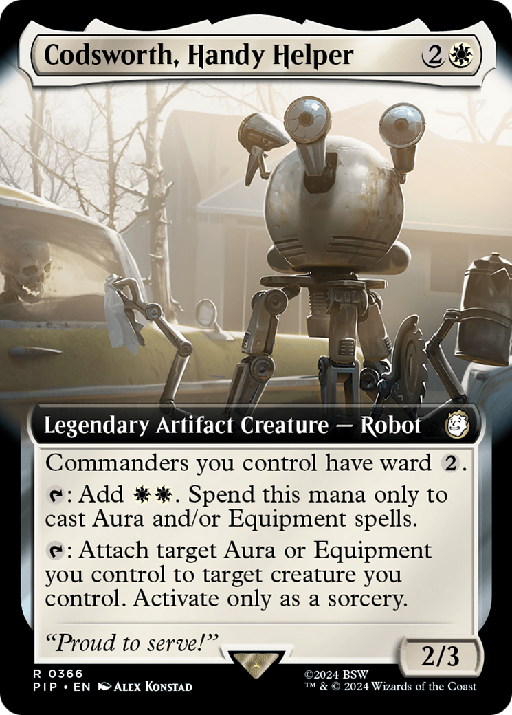 Codsworth, Handy Helper (Extended Art) [Fallout] - Trinity Hobby