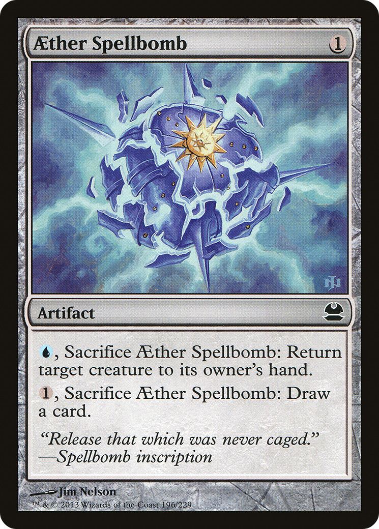 Aether Spellbomb [Modern Masters] - Trinity Hobby