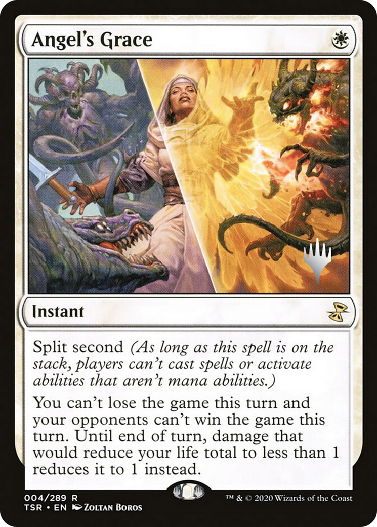 Angel's Grace (Promo Pack) [Wilds of Eldraine Promos] - Trinity Hobby