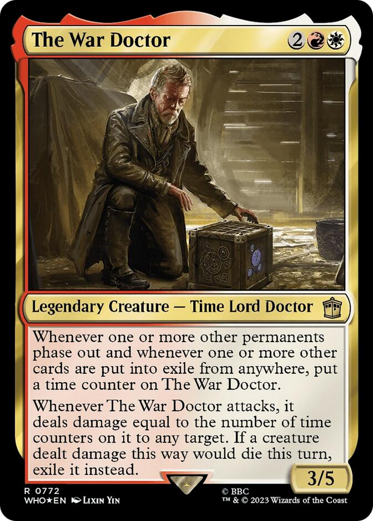 The War Doctor (Surge Foil) [Doctor Who] - Trinity Hobby