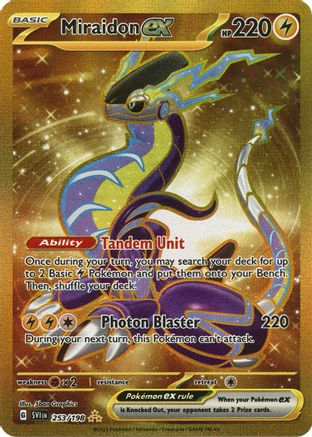 Miraidon ex (253/198) [Scarlet & Violet: Base Set] - Trinity Hobby