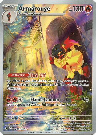 Armarouge (203/198) [Scarlet & Violet: Base Set] - Trinity Hobby