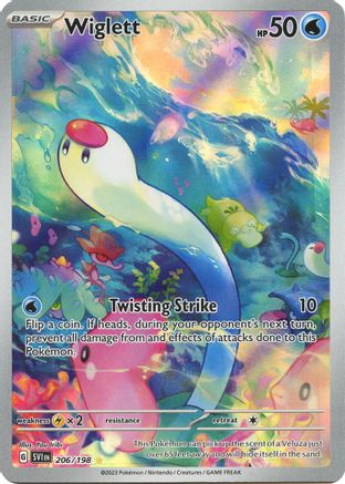 Wiglett (206/198) [Scarlet & Violet: Base Set] - Trinity Hobby