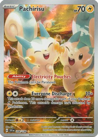 Pachirisu (208/198) [Scarlet & Violet: Base Set] - Trinity Hobby