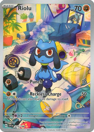 Riolu (215/198) [Scarlet & Violet: Base Set] - Trinity Hobby