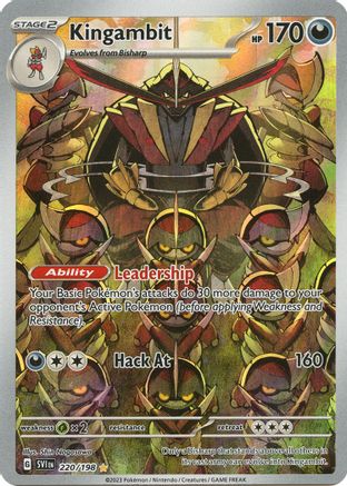 Kingambit (220/198) [Scarlet & Violet: Base Set] - Trinity Hobby