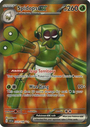 Spidops ex (223/198) [Scarlet & Violet: Base Set] - Trinity Hobby