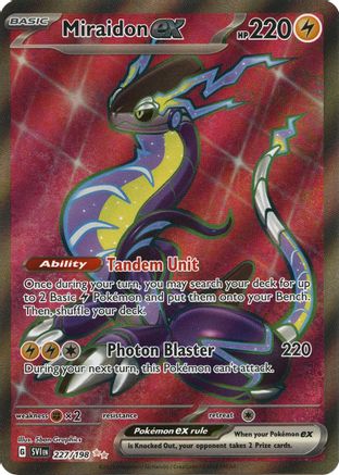 Miraidon ex (227/198) [Scarlet & Violet: Base Set] - Trinity Hobby