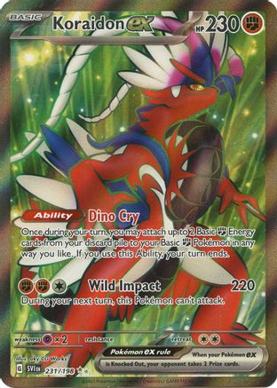Koraidon ex (231/198) [Scarlet & Violet: Base Set] - Trinity Hobby