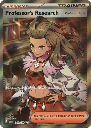 Professor's Research (240/198) [Scarlet & Violet: Base Set] - Trinity Hobby