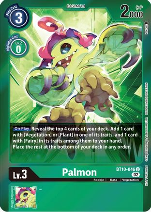 Palmon [BT10-046] (Event Pack 4) [Xros Encounter Promos] - Trinity Hobby