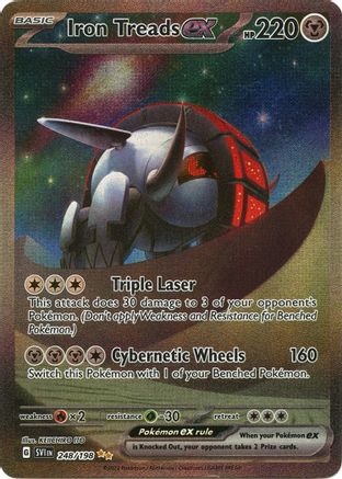 Iron Treads ex (248/198) [Scarlet & Violet: Base Set] - Trinity Hobby