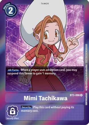 Mimi Tachikawa [BT3-096] (Event Pack 4) [Release Special Booster Promos] - Trinity Hobby