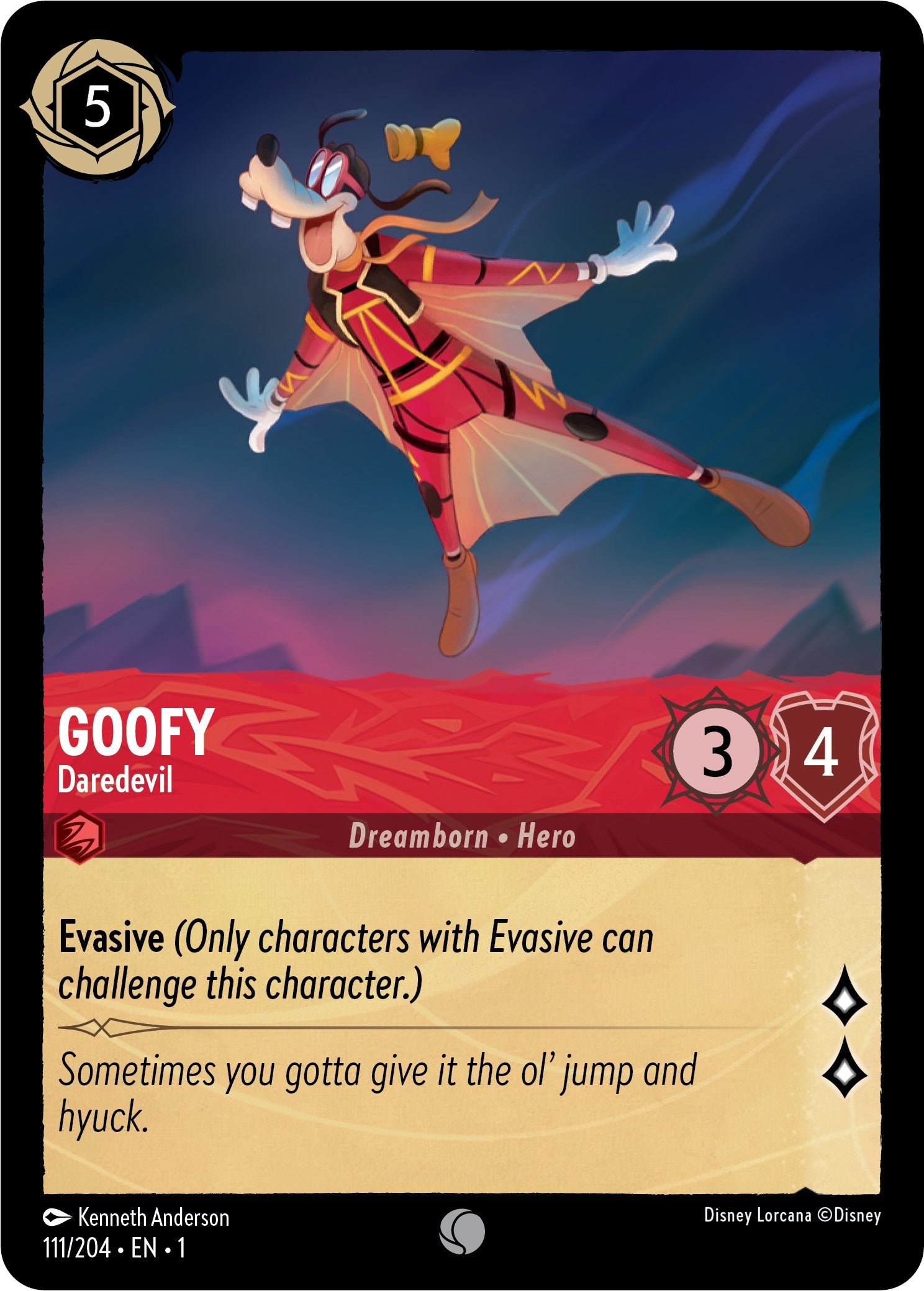 Goofy - Daredevil (111/204) [The First Chapter] - Trinity Hobby