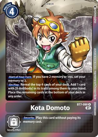 Kota Domoto [BT7-090] (Event Pack 4) [Next Adventure Promos] - Trinity Hobby