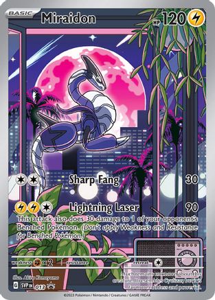 Miraidon (013) [Scarlet & Violet: Black Star Promos] - Trinity Hobby