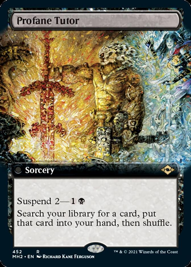 Profane Tutor (Extended Art) [Modern Horizons 2] - Trinity Hobby