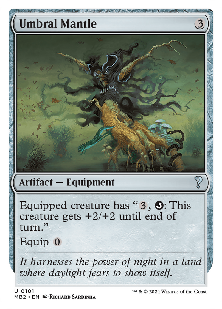 Umbral Mantle (White Border) [Mystery Booster 2] - Trinity Hobby