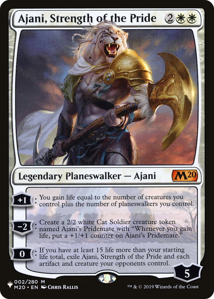 Ajani, Strength of the Pride [The List] - Trinity Hobby
