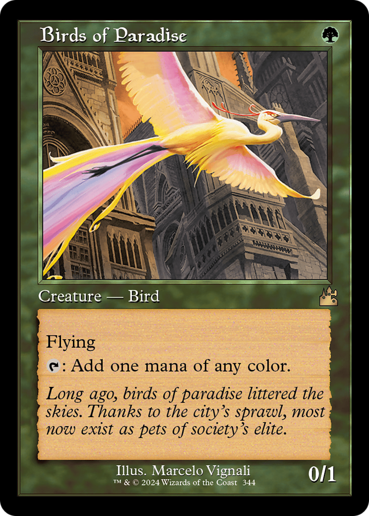 Birds of Paradise (Retro) [Ravnica Remastered] - Trinity Hobby