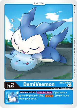 DemiVeemon [BT12-002] [Across Time] - Trinity Hobby