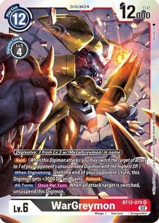 WarGreymon [BT12-070] [Across Time] - Trinity Hobby