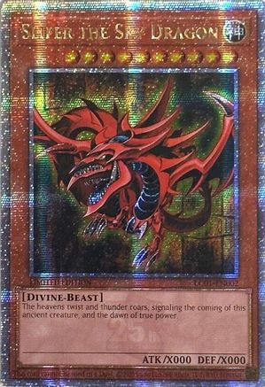 Slifer the Sky Dragon (25th Anniversary) [LC01-EN002] Quarter Century Secret Rare - Trinity Hobby