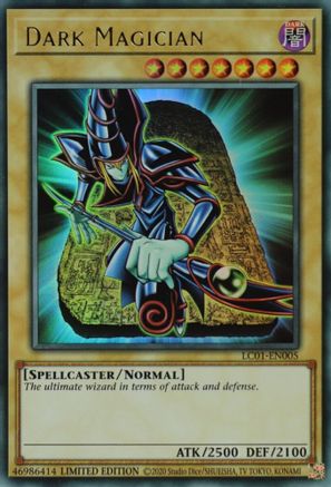 Dark Magician (25th Anniversary) [LC01-EN005] Ultra Rare - Trinity Hobby