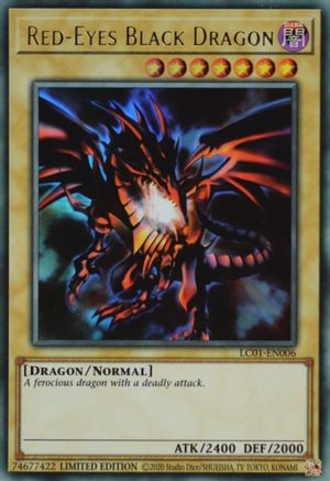 Red-Eyes Black Dragon (25th Anniversary) [LC01-EN006] Ultra Rare - Trinity Hobby