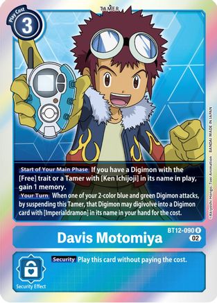 Davis Motomiya [BT12-090] [Across Time] - Trinity Hobby