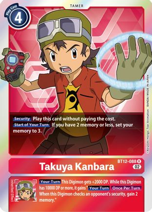 Takuya Kanbara [BT12-088] [Across Time] - Trinity Hobby