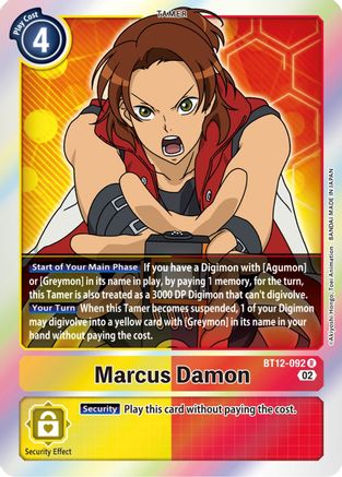Marcus Damon [BT12-092] [Across Time] - Trinity Hobby