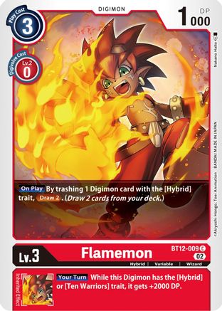 Flamemon [BT12-009] [Across Time] - Trinity Hobby