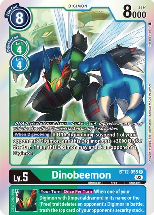 Dinobeemon [BT12-055] [Across Time] - Trinity Hobby