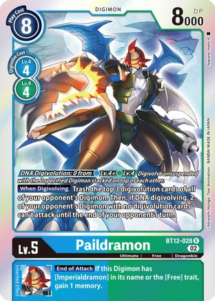 Paildramon [BT12-028] [Across Time] - Trinity Hobby