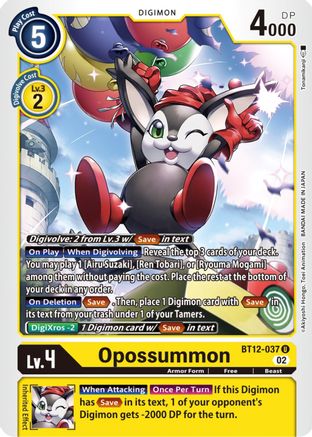 Opossummon [BT12-037] [Across Time] - Trinity Hobby