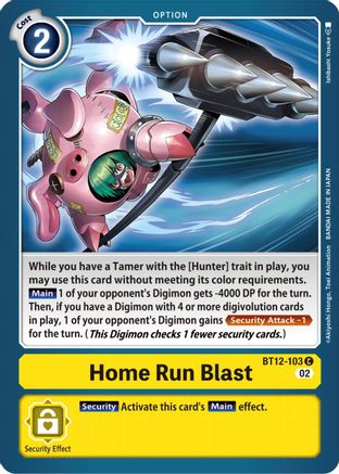 Home Run Blast [BT12-103] [À travers le temps] 