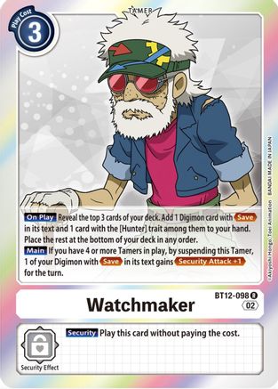 Watchmaker [BT12-098] [Across Time] - Trinity Hobby