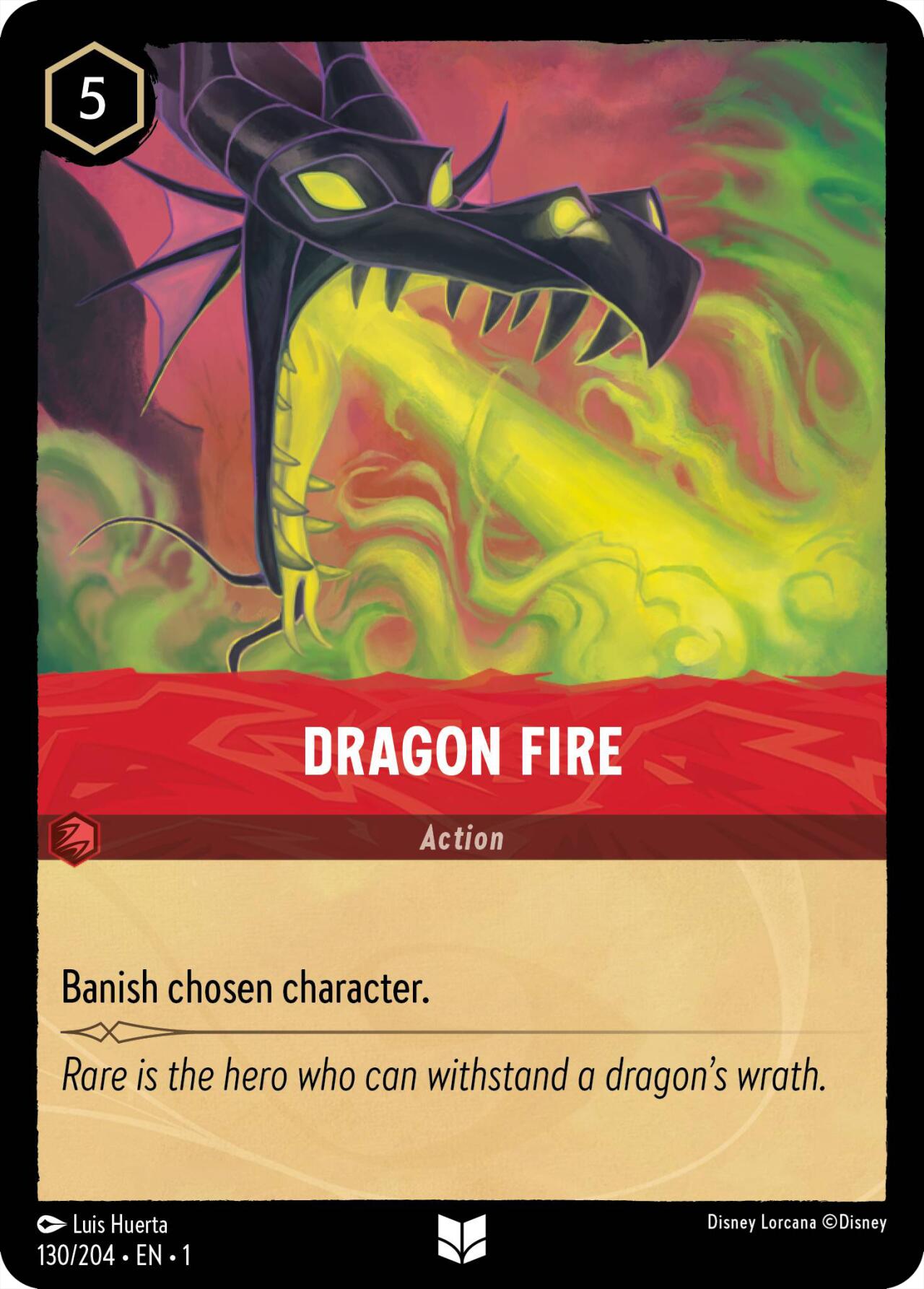 Dragon Fire (130/204) [The First Chapter] - Trinity Hobby