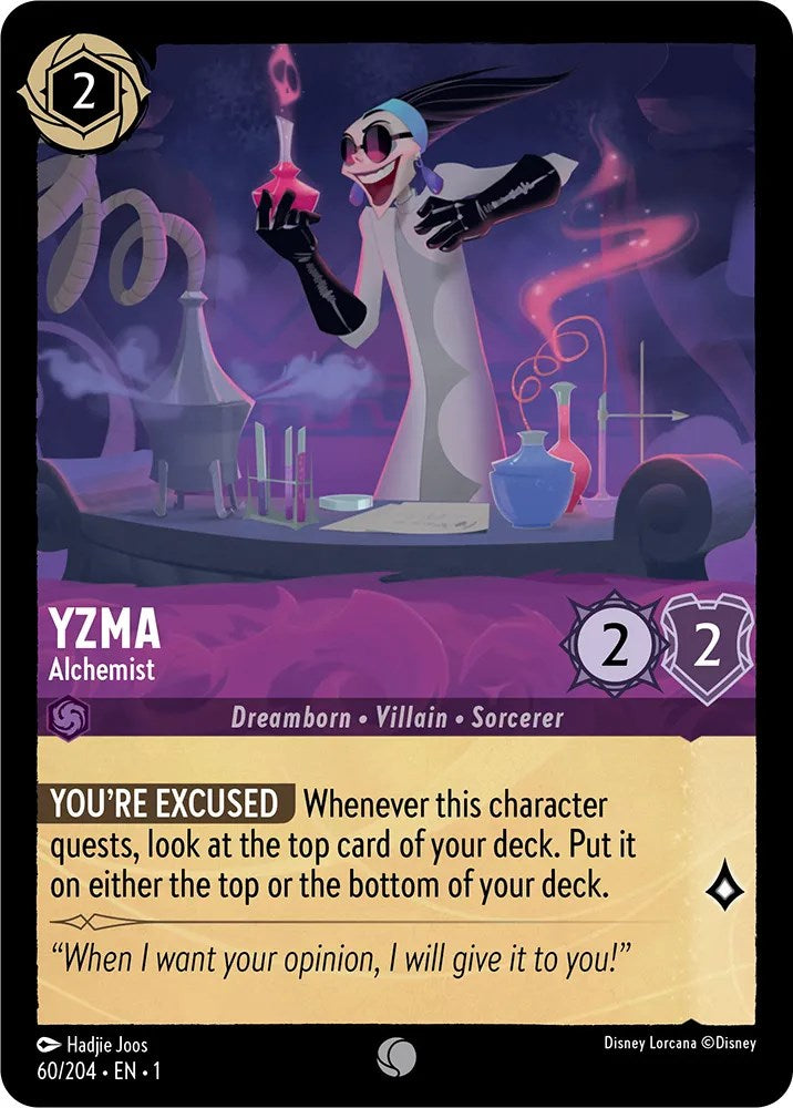 Yzma - Alchemist (60/204) [The First Chapter] - Trinity Hobby