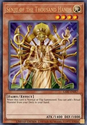 Senju of the Thousand Hands [LART-EN057] Ultra Rare - Trinity Hobby