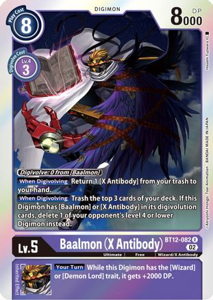 Baalmon (X Antibody) [BT12-082] [Across Time] - Trinity Hobby