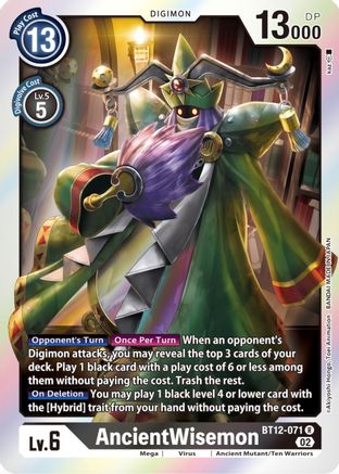 AncientWisemon [BT12-071] [Across Time] - Trinity Hobby
