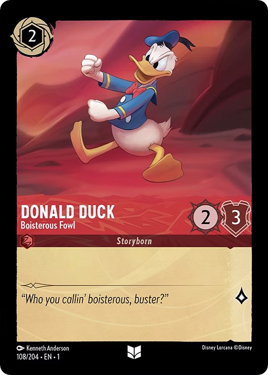 Donald Duck - Boisterous Fowl (108/204) [The First Chapter] - Trinity Hobby