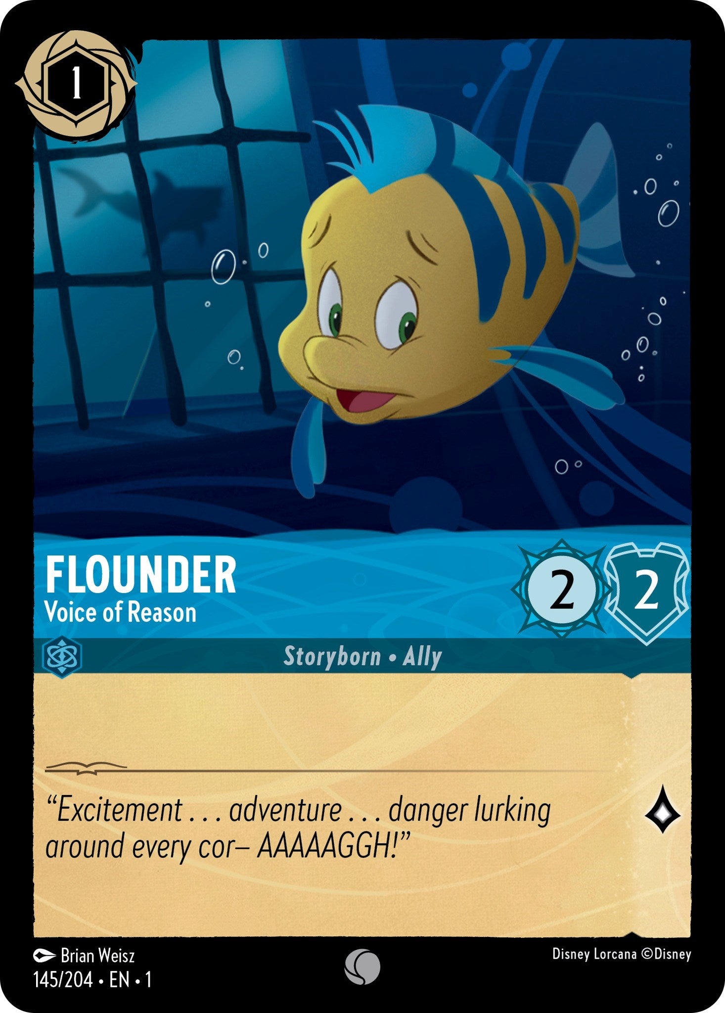 Flounder - Voice of Reason (145/204) [The First Chapter] - Trinity Hobby