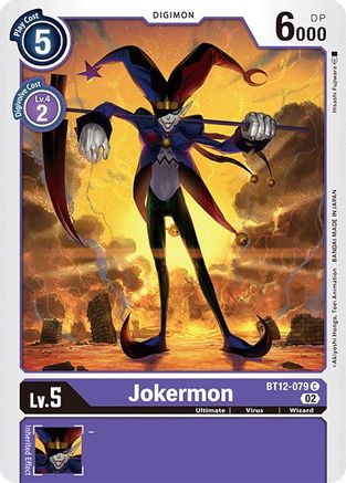 Jokermon [BT12-079] [Across Time] - Trinity Hobby